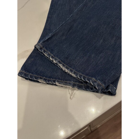 Men’s Daniel Cremieux Jeans‎ Size 33x32 Straight Leg Denim Ripped Relaxed EUC - Picture 10 of 14